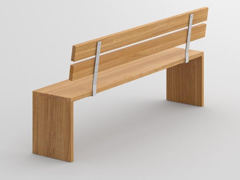 Vitamin Design Скамья из массива дерева со спинкой Mena sun-id-1409367 - Вид №7