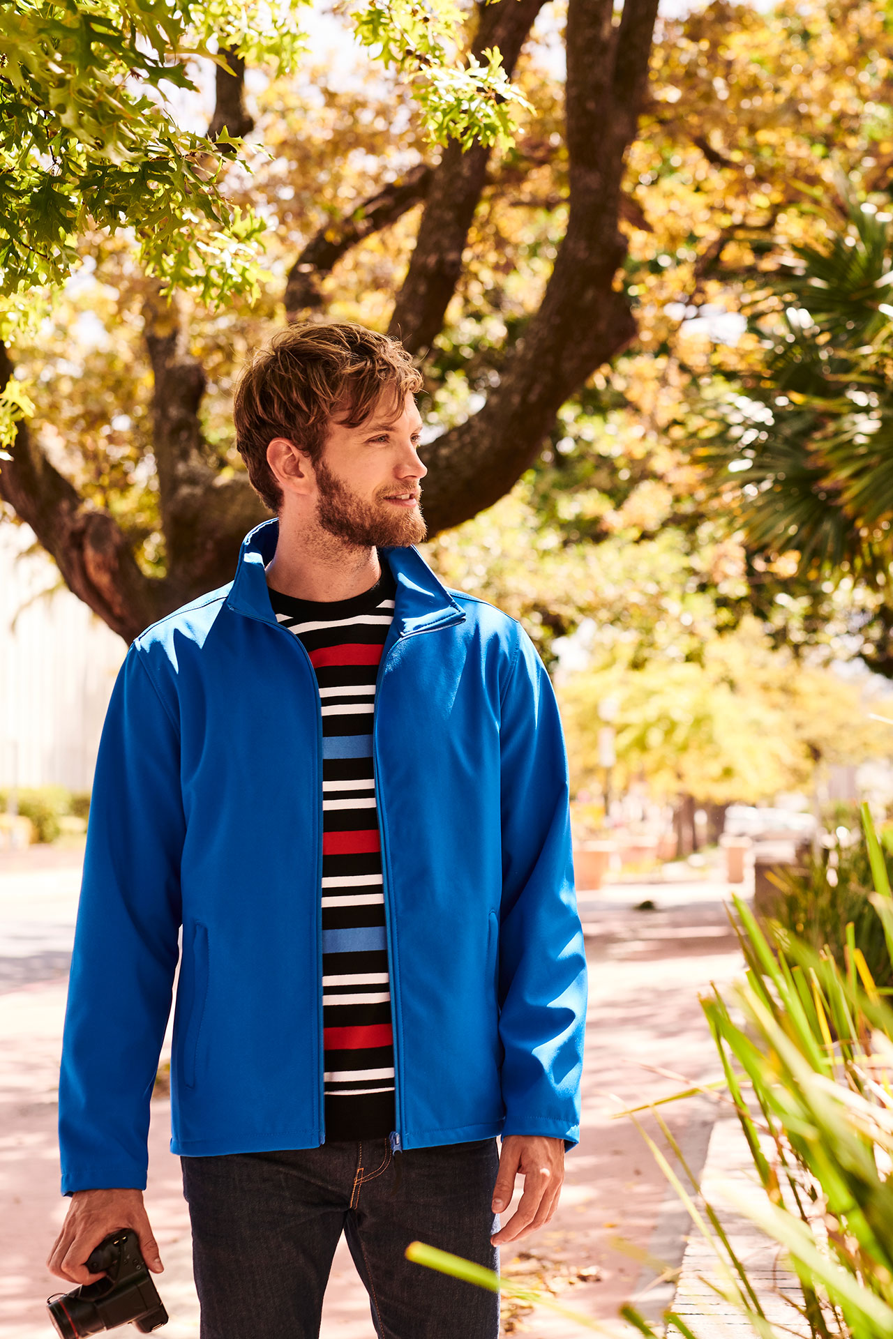 5041984 Куртка РЕГАТТА ПРОФЕШИОНАЛ КЛАССИК софтшел василек  Демисезонная одежда размер M (44-46) Спецодежда  - Вид №5