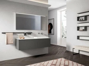 BMT Подвесная тумба под умывальник с ящиками Ikon Ik-12