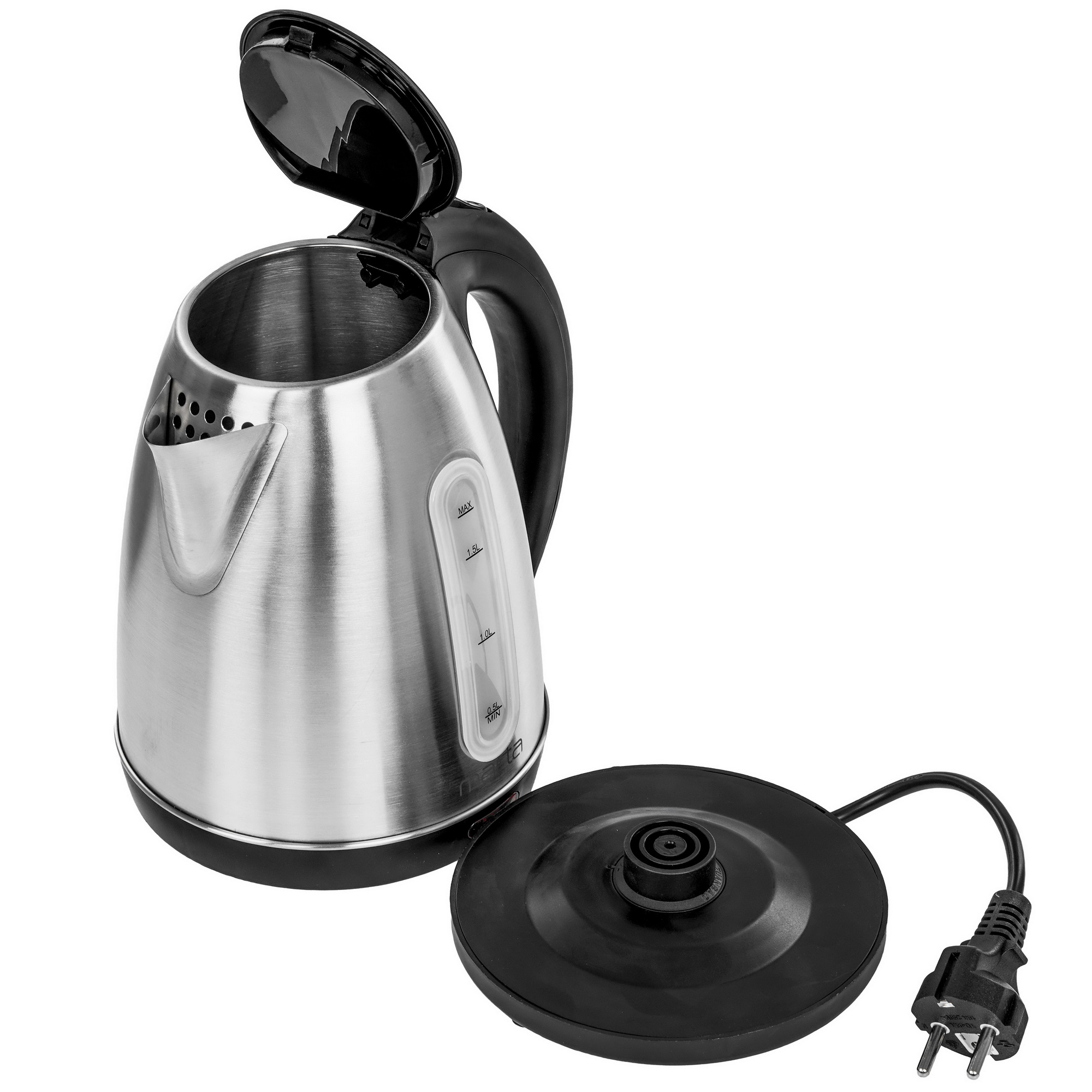 8192012 Электрочайник MARTA MT-1082 серебристый STDN-0053621 - Вид №4