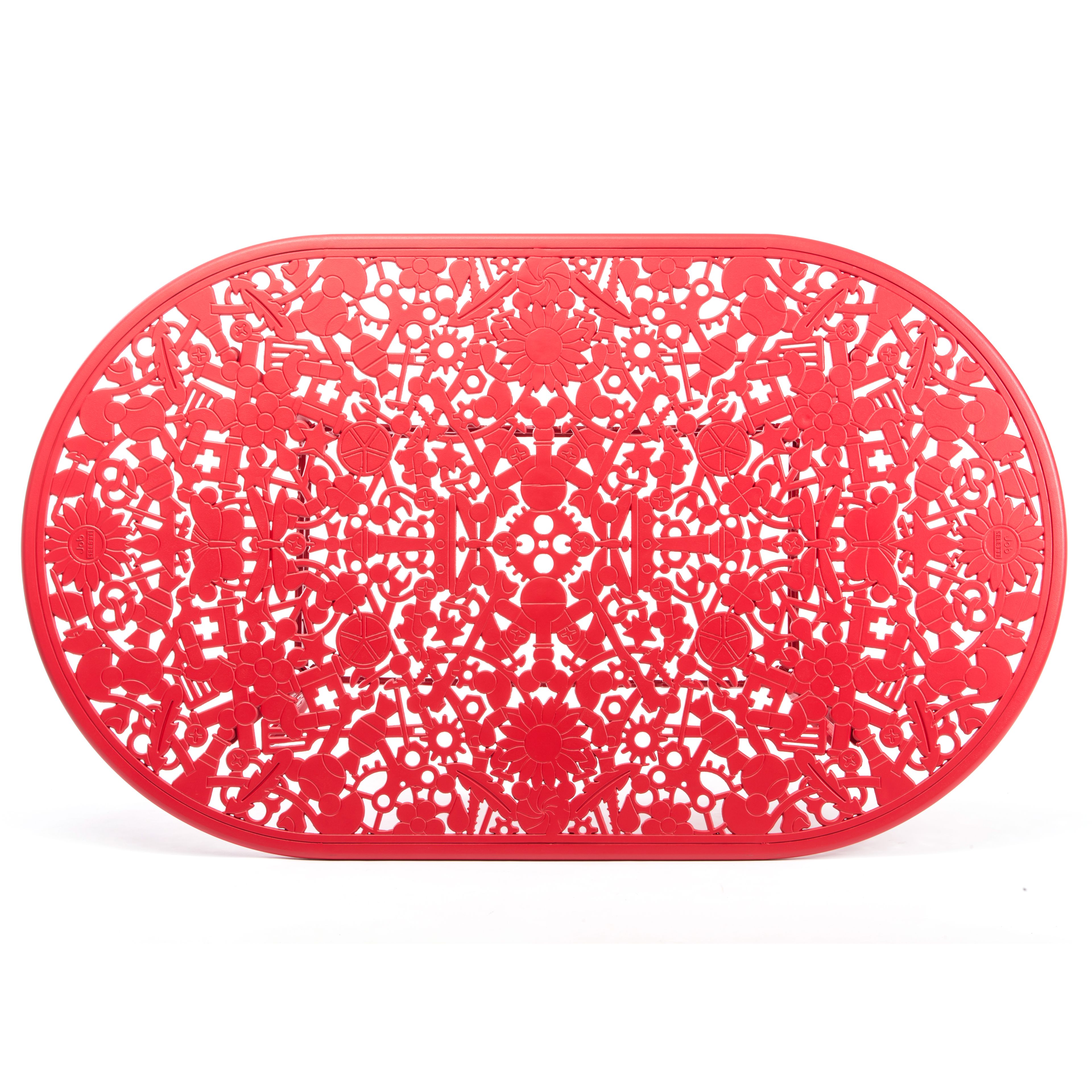 Алюминиевый овальный садовый стол Seletti Industry ARCH-00118103 - Вид №15