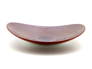 Тарелка для фруктов из муранского стекла ручной работы