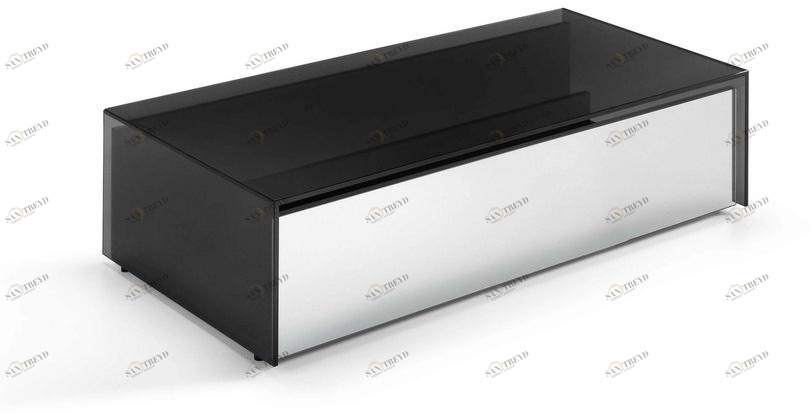 Tonelli Design Низкий прямоугольный журнальный столик из стекла Gotham sun-id-1348634