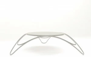 Barel Круглый лакированный журнальный столик из мдф