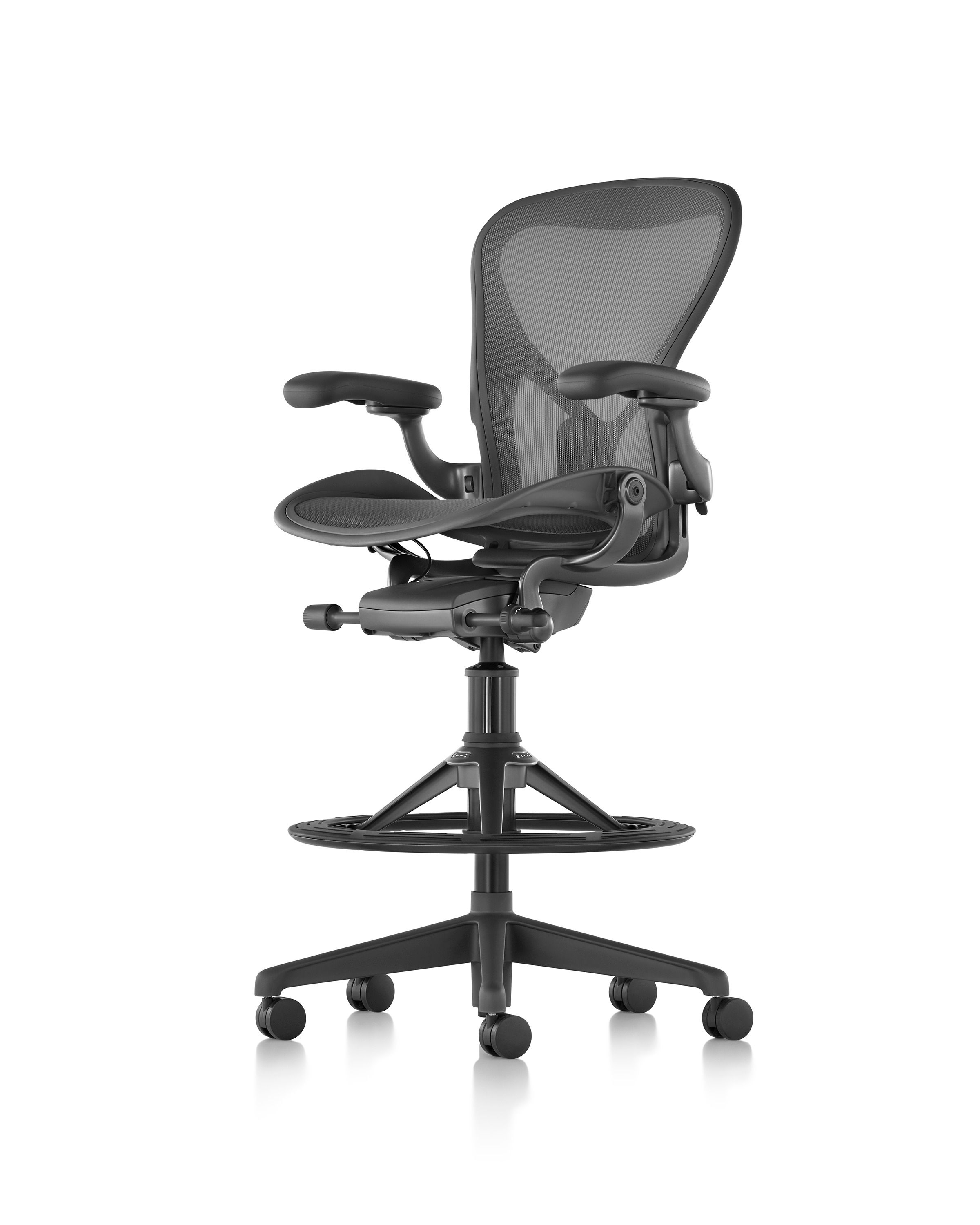 5 спиц поворотный офисный стул с подлокотниками Herman Miller Aeron ARCH-00029451 - Вид №23