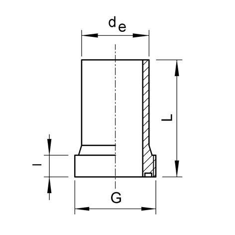 SANIT 8X3ULF03H0 Винтовой, PE 100, SDR 11, длинный  - Вид №1