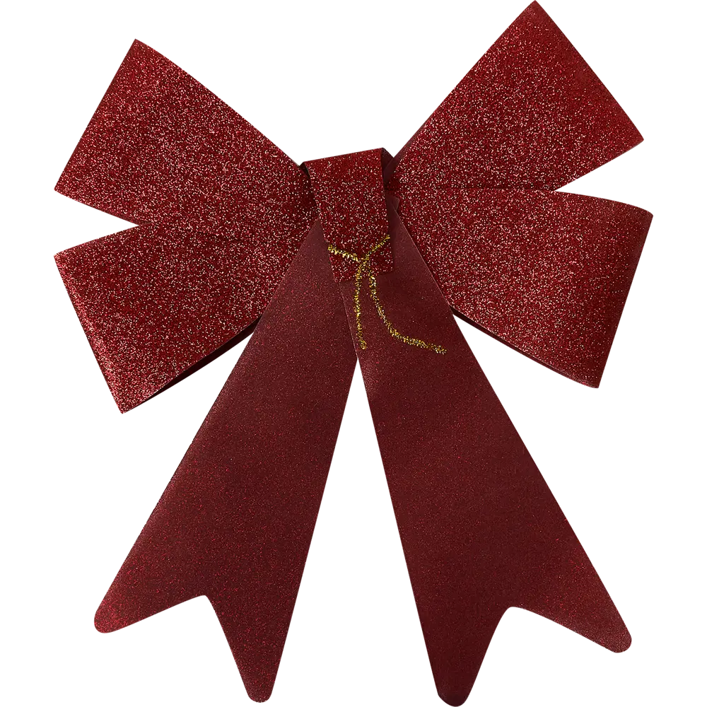 Украшение бант 30см ПВХ красный Santreyd STLM-2022704 - Вид №1