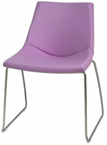 Vela Arredamenti Кресло с обитым сиденьем из экокожи