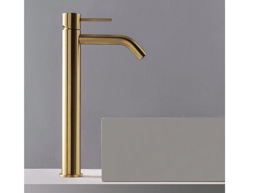 Смеситель для раковины из нержавеющей стали с одним отверстием Rubinetterie Treemme 40 мм ARCH-00036482