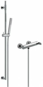 Rubinetteria Giulini Однорычажный смеситель для душа с выносным душем Deluxe - surf F5808wsdl
