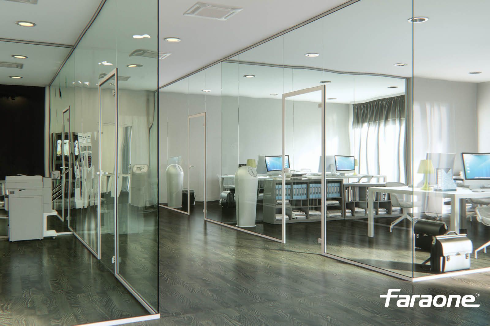 Перегородка с створчатыми дверями FARAONE пространство ARCH-00115336 - Вид №6