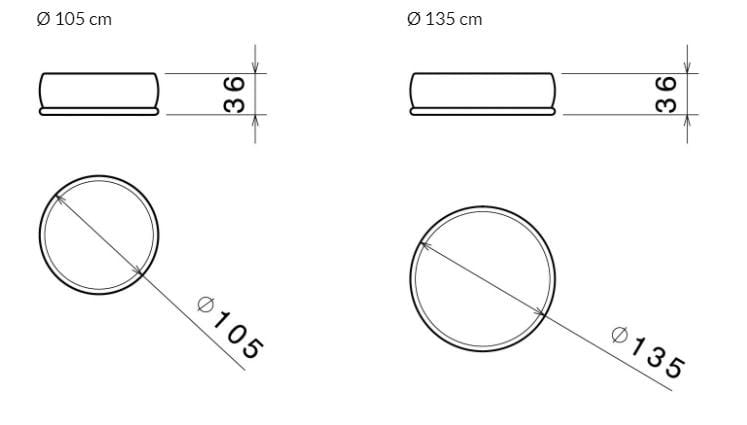 Круглый пуф GHIDINI1961 объятия ARCH-00141906 - Вид №8