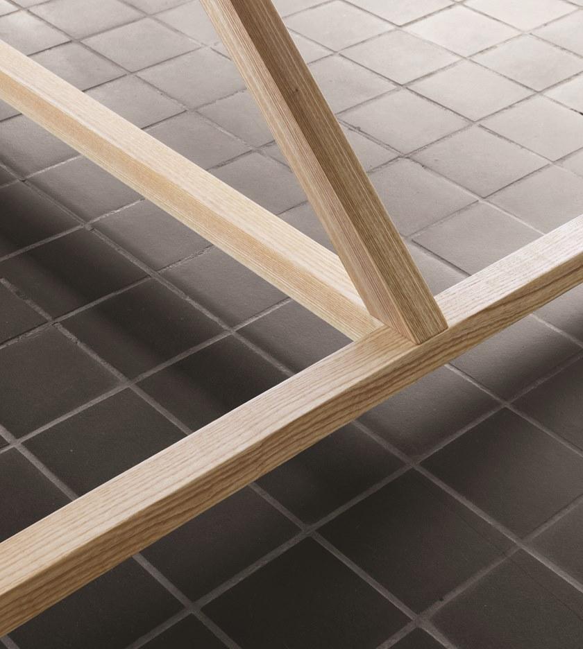 BassamFellows Прямоугольный стол из массива дерева Stripe Cb-341 / cb-342 - Вид №1