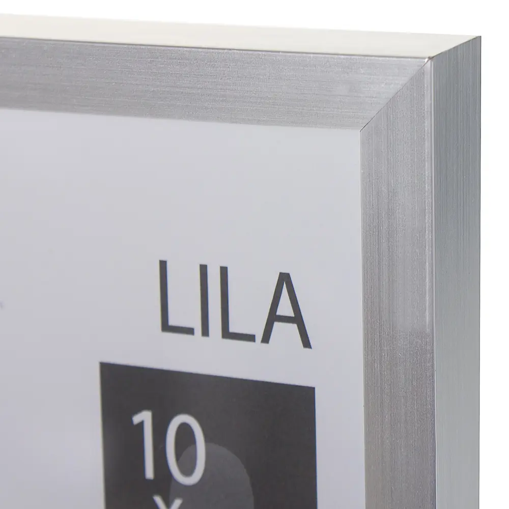 Рамка Inspire Lila 10х15 см цвет серебро 18769643 STLM-2116500 