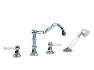 Смеситель для кухни на столешнице со съемным ручным душем