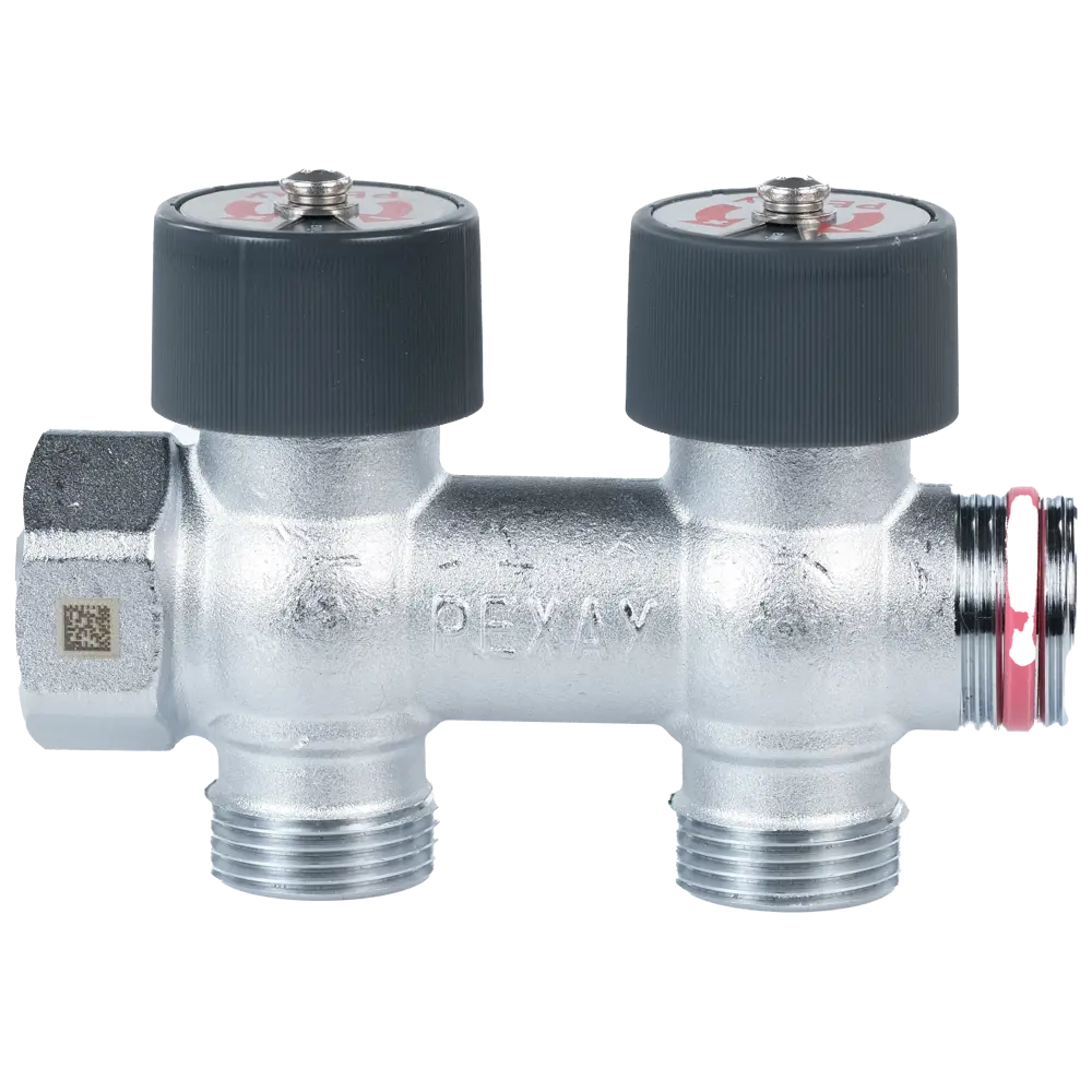 Распределительный коллектор Рехау для водоснабжения с 2 выходами 3/4" 89384164 STLM-1577249