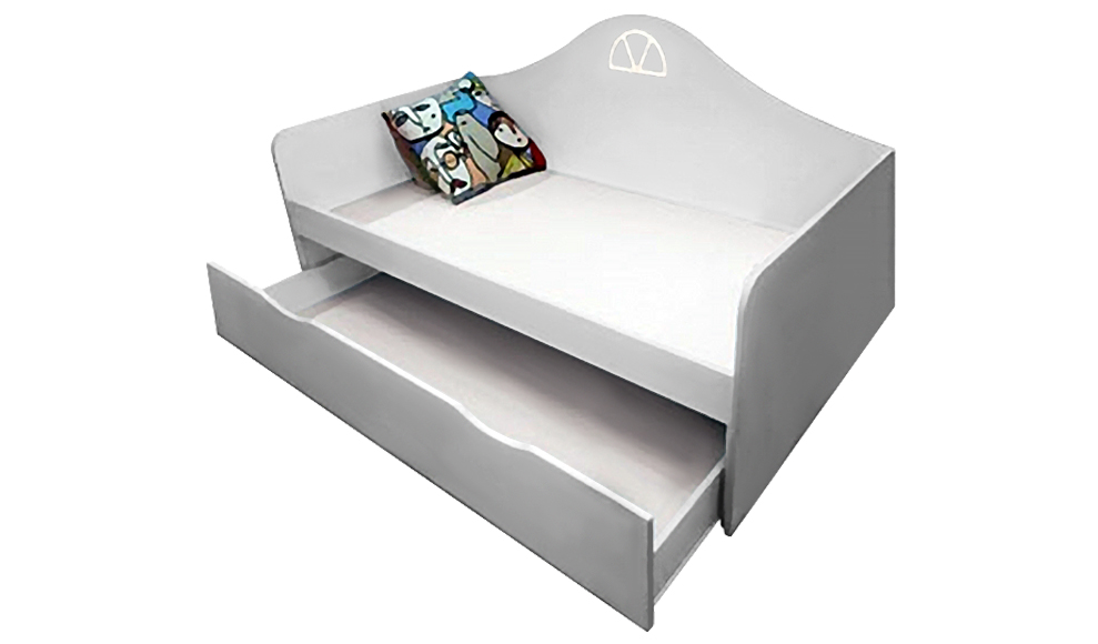 Детский диван-кровать с дополнительным спальным местом "Амстердам" МАНДАРИН АМСТЕРДАМ 179540 Розовый Santreyd  - Вид №2