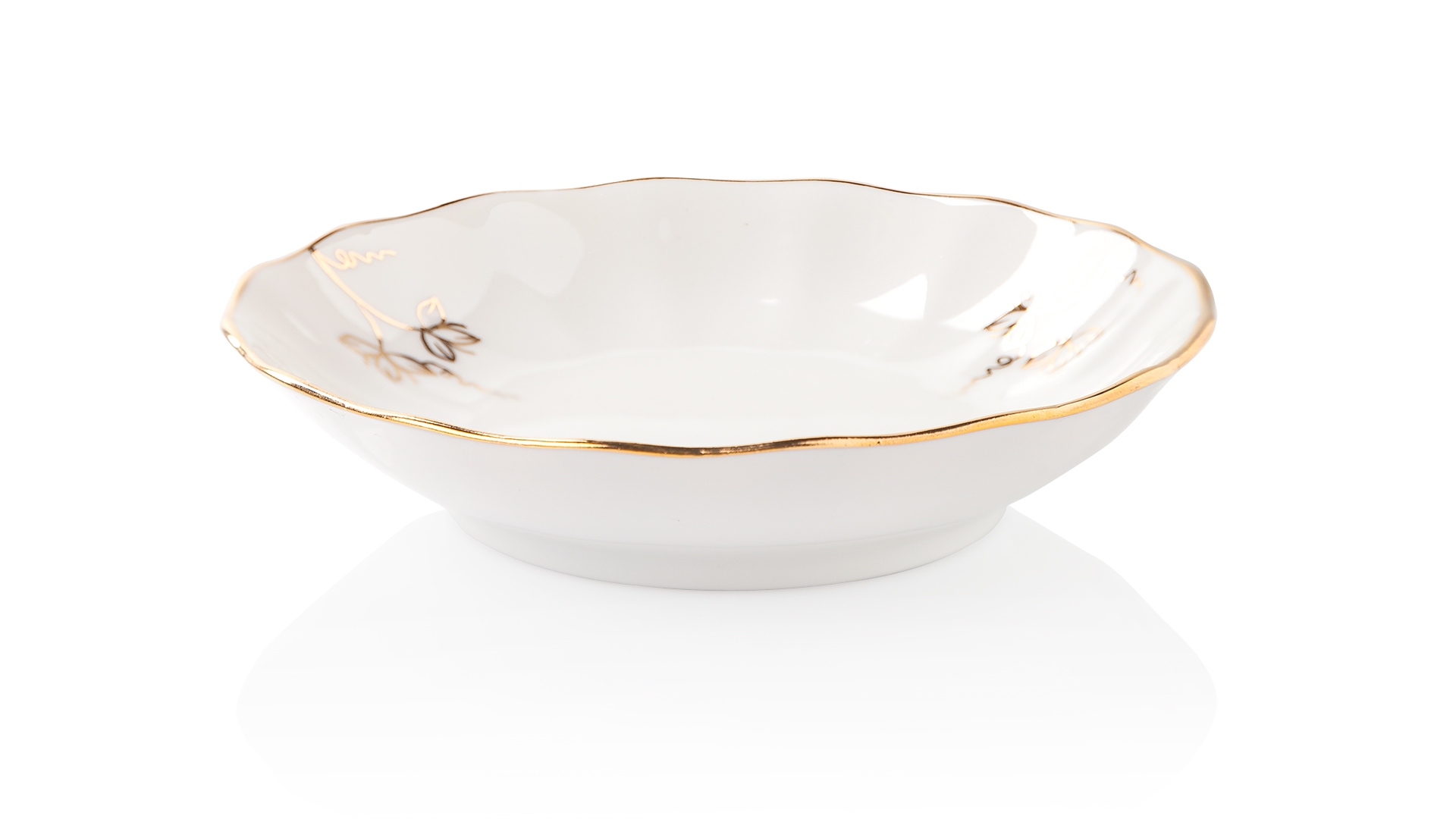 10617382 Мануфактуры Гарднеръ в Вербилках Чашка с блюдцем 100 № 4 "Сувенирная" Фарфор, Керамика  - Вид №3