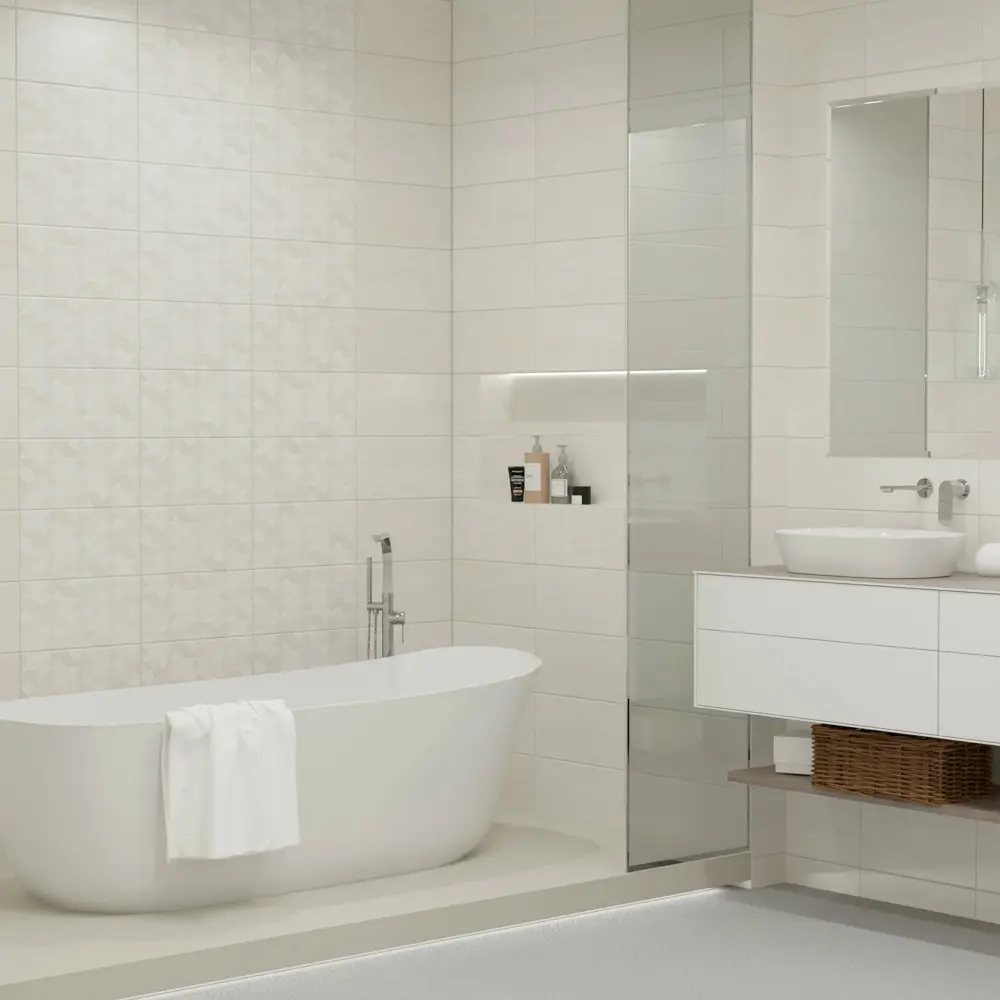 Настенная плитка KREAFORTA Mersey Stone 20x40 см 1.62 м² матовая цвет серый STLM-2027202 - Вид №5