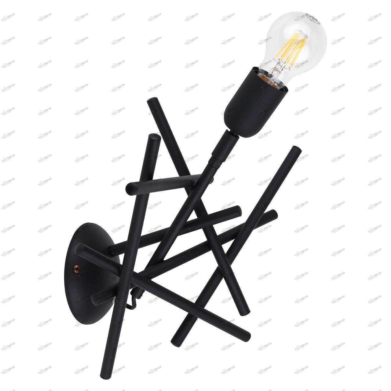 Бра Spot Light Glenn 9221104 SPOT LIGHT ОРИГИНАЛЬНЫЕ 109677 Черный 