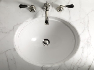 Овальный встраиваемый умывальник