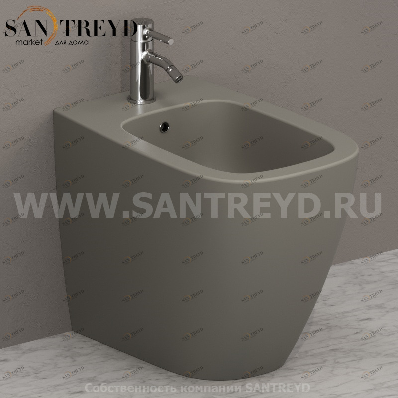 GN009CC Биде напольное GENESIS Ceramica Globo