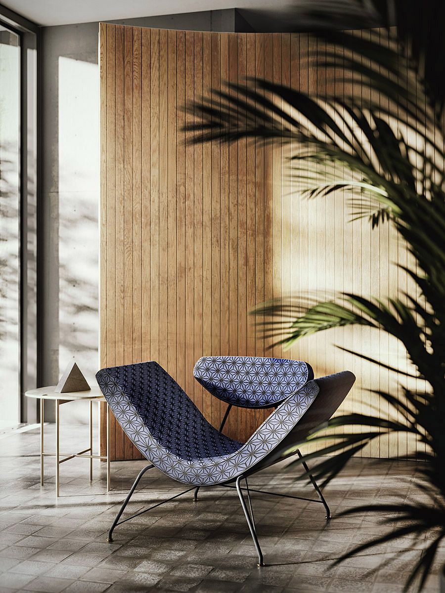 Тканевое кресло с подлокотниками Tacchini REVERSIVEL ARCH-00101330 - Вид №9