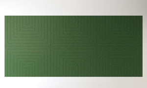 Рециркулированная пластиковая акустическая панель