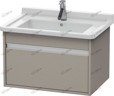 KT666401414 Тумбочка подвесная Ketho #KT6664 800 x 455 мм Терра, декор Duravit