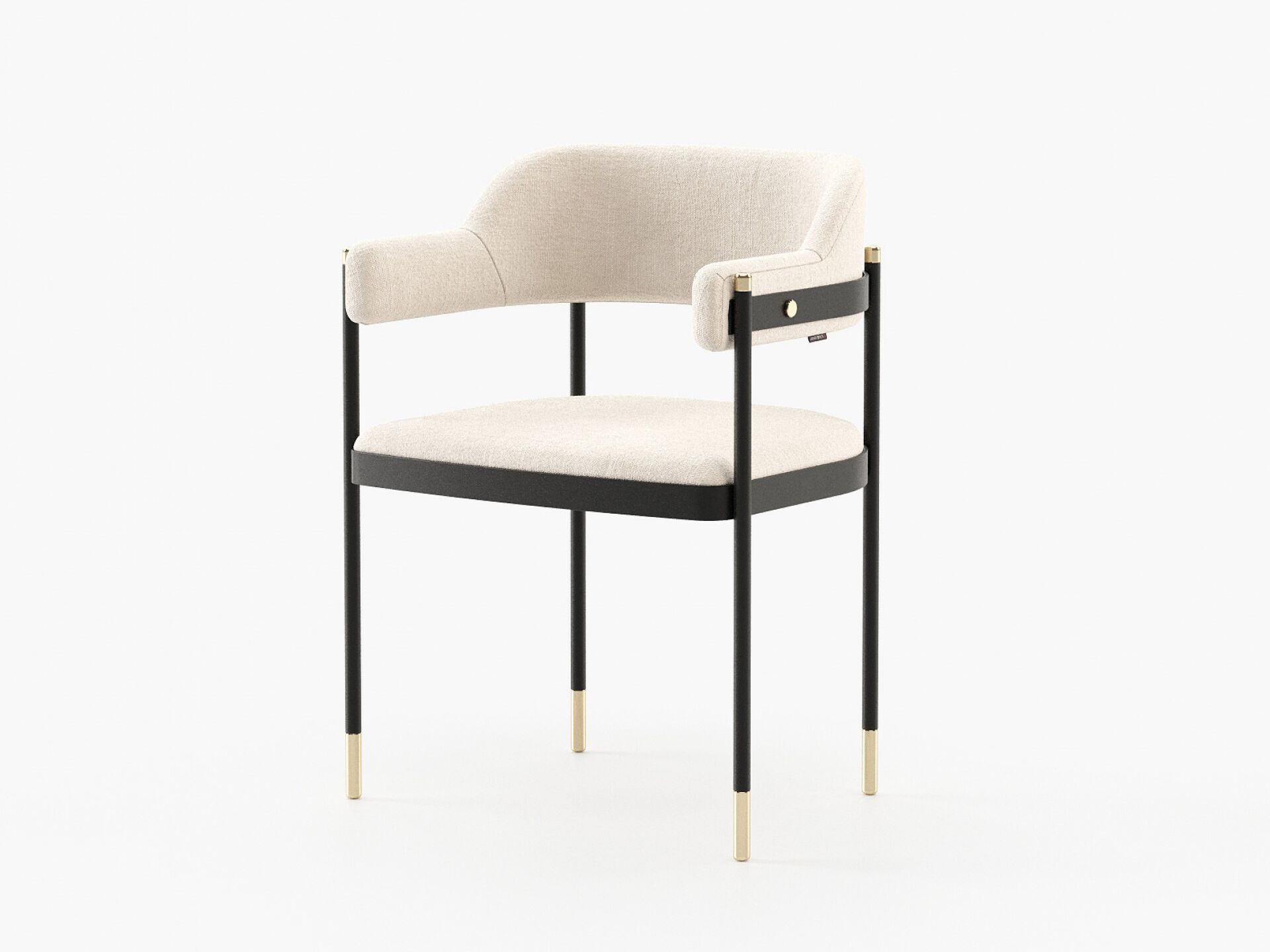 Тканевый стул с открытой спинкой Laskasas DALE ARCH-00134983 - Вид №5