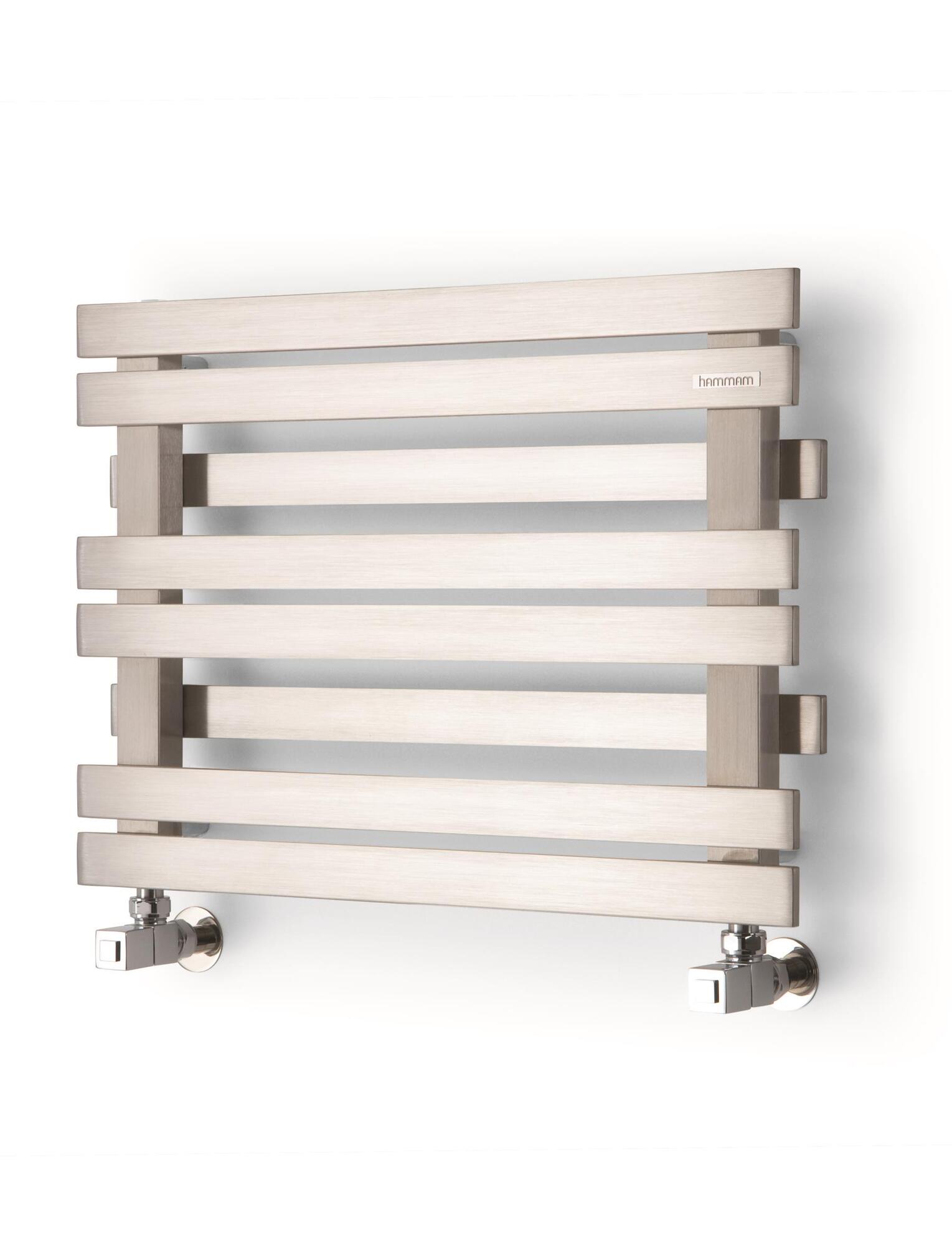 Полотенцесушитель Hammam MARS Stainless steel  комбинированный; электрический или водяной Сталь  - Вид №34