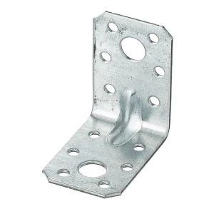 Угол крепежный монтажный усиленный сталь оцинкованная 50x35x2.5x50 мм