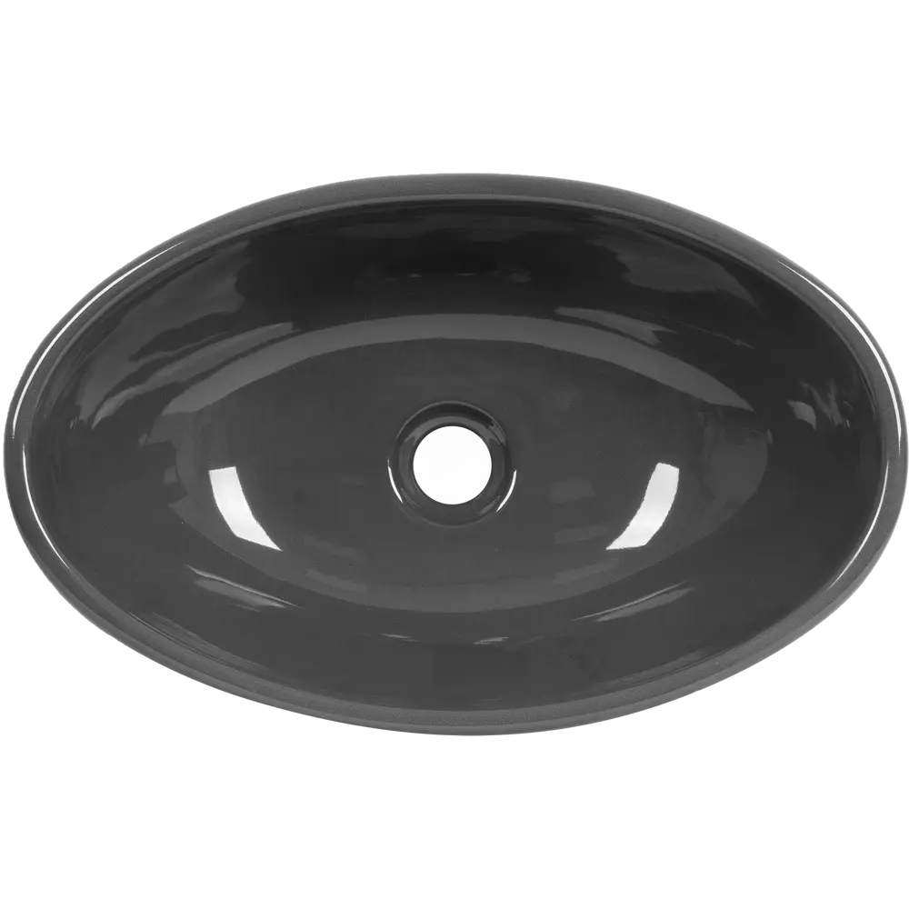 Раковина Sanita Luxe Ringo накладная 53 см цвет серый STLM-2148700 - Вид №2