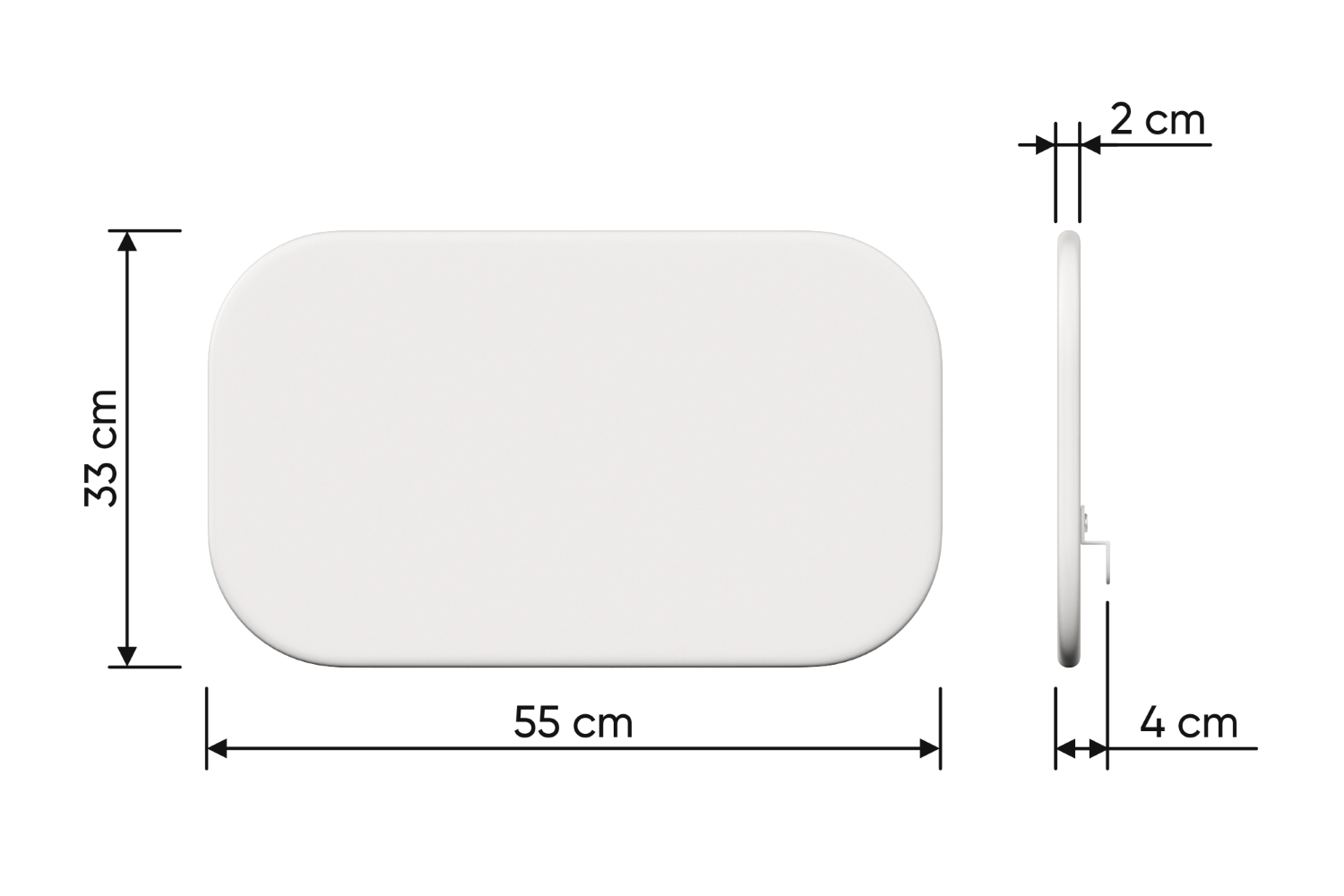 Бортик для кроватки-трансформера белый Kidi Soft ELLIPSE ELLIPSE KIDI SOFT 00-3951284 Белый Santreyd  - Вид №5