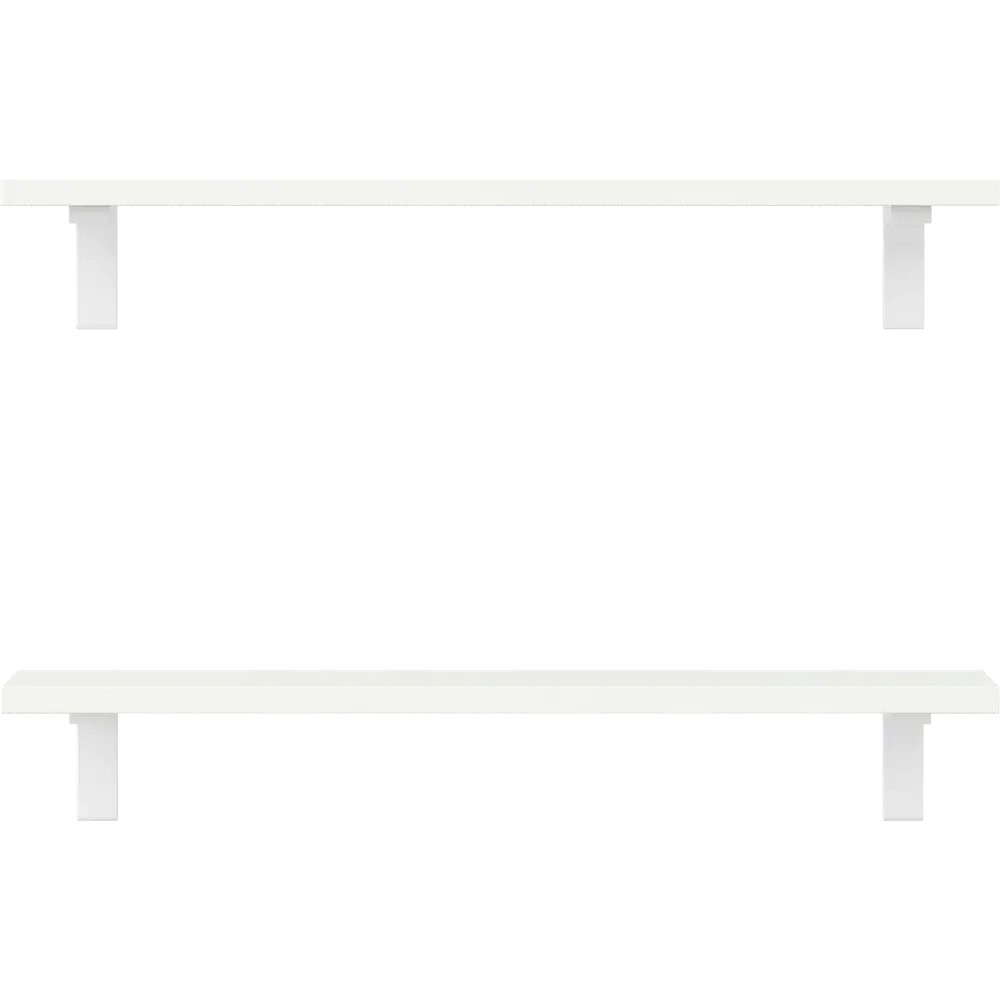 Настенная полка Santreyd Белый лед 60x20 см для стильного интерьера 89392610 STLM-1433728 - Вид №1