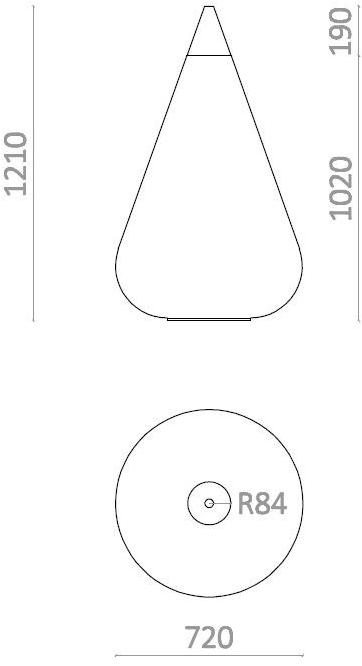 Staygreen Ваза из крафт-бумаги Jarres sun-id-1385368 - Вид №6