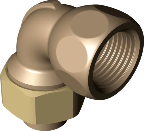 120 498 Модель 94096G Трубопроводные системы  Фитинги для пайки  Резьбовые соединения Santreyd  - Вид №2