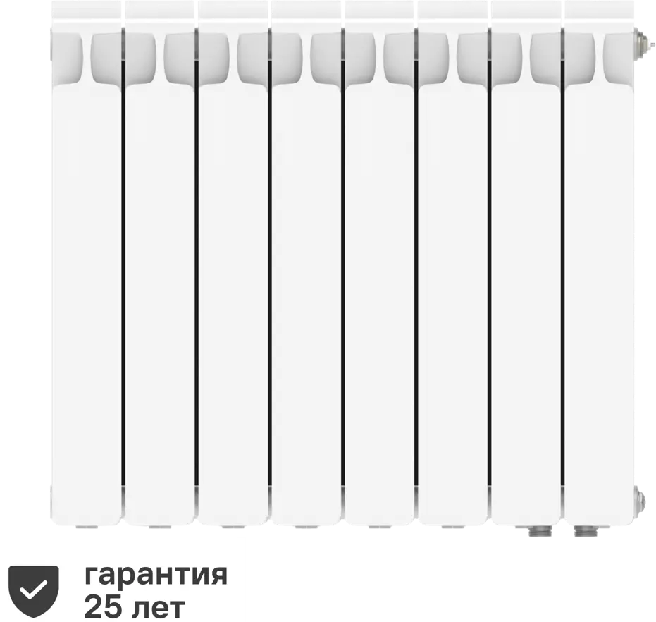 RIFAR Monolit 500 - Биметаллический радиатор с монолитной конструкцией, 8 секций 18722909