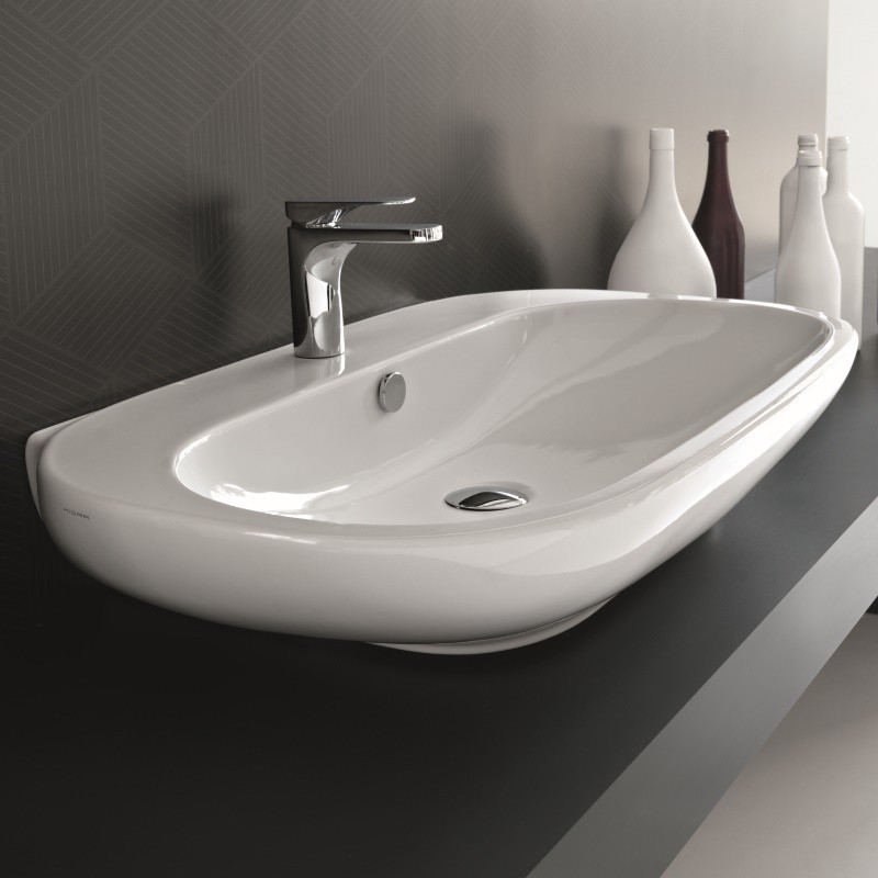 19006 Накладная раковина на столешницу  овальная Ceramica Hidra ABC - Вид №2