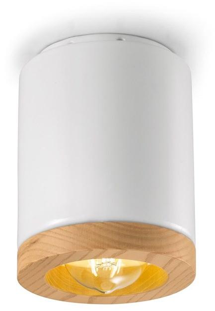 FERROLUCE Круглый керамический потолочный светильник Mateca C989 - Вид №1