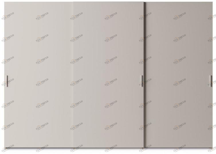 ZANETTE Шкаф-купе из лакированного дерева с раздвижными дверцами sun-id-1424376