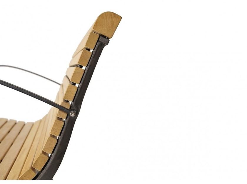 Euroform W Скамья из дерева с подлокотниками со спинкой  52  - Вид №2