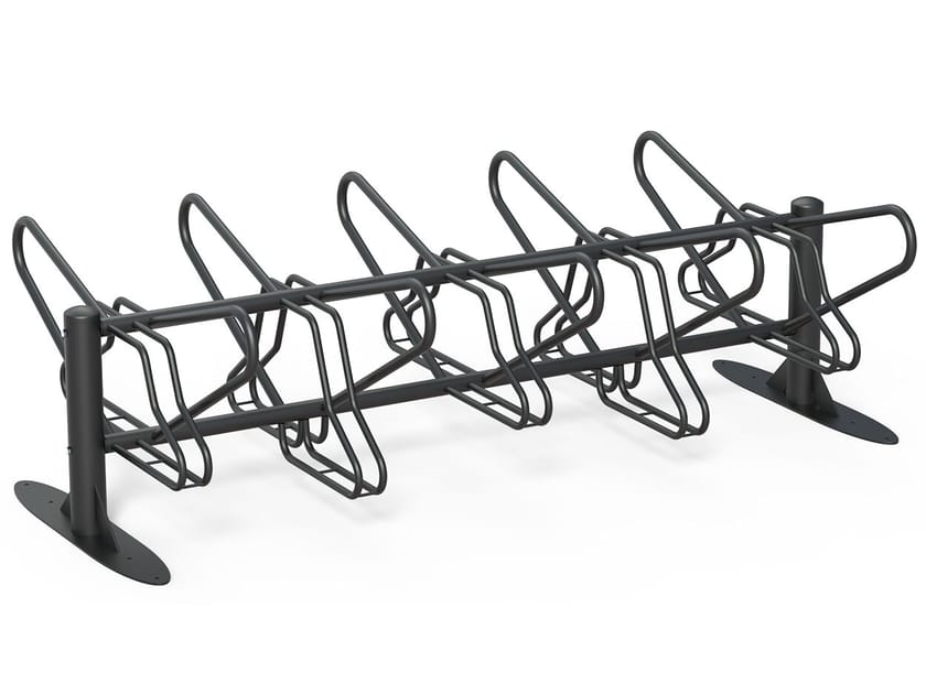 Двухсторонняя стойка для велосипедов с оцинкованными стальными пластинами DIMCAR MILANO ARCH-00093966