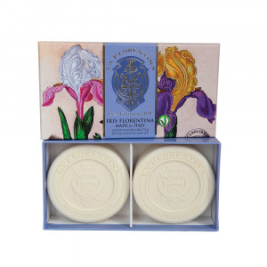 242621 Набор мыла в подарочной коробке 2х115 2 шт. Флорентийский ирис La Florentina