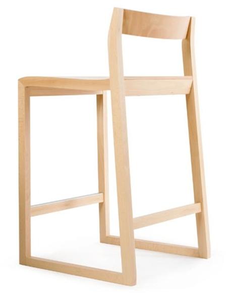 Zilio A&C Барный стул из бука Sciza sun-id-1407006 - Вид №1