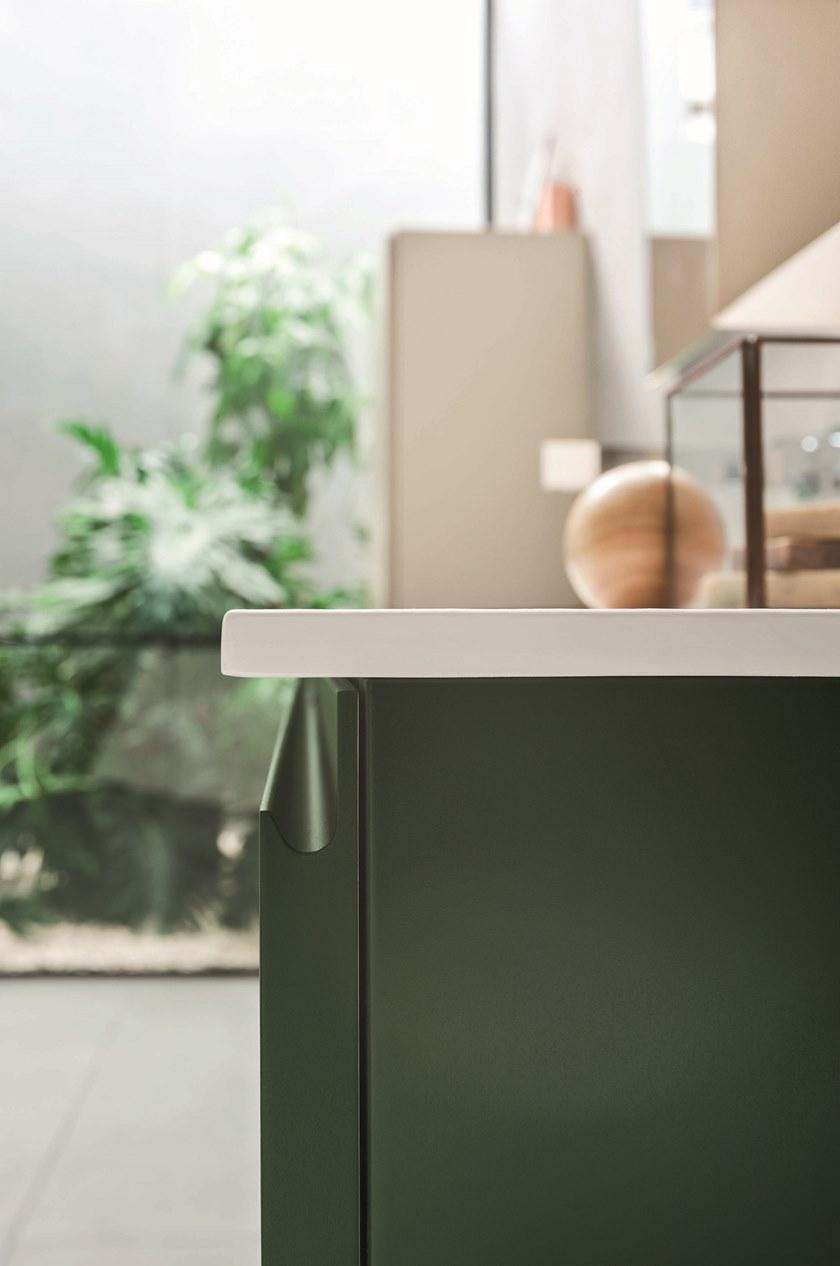 ARBLU Тумба под умывальник со шкафом с ящиками Hito sun-id-1503486 - Вид №2