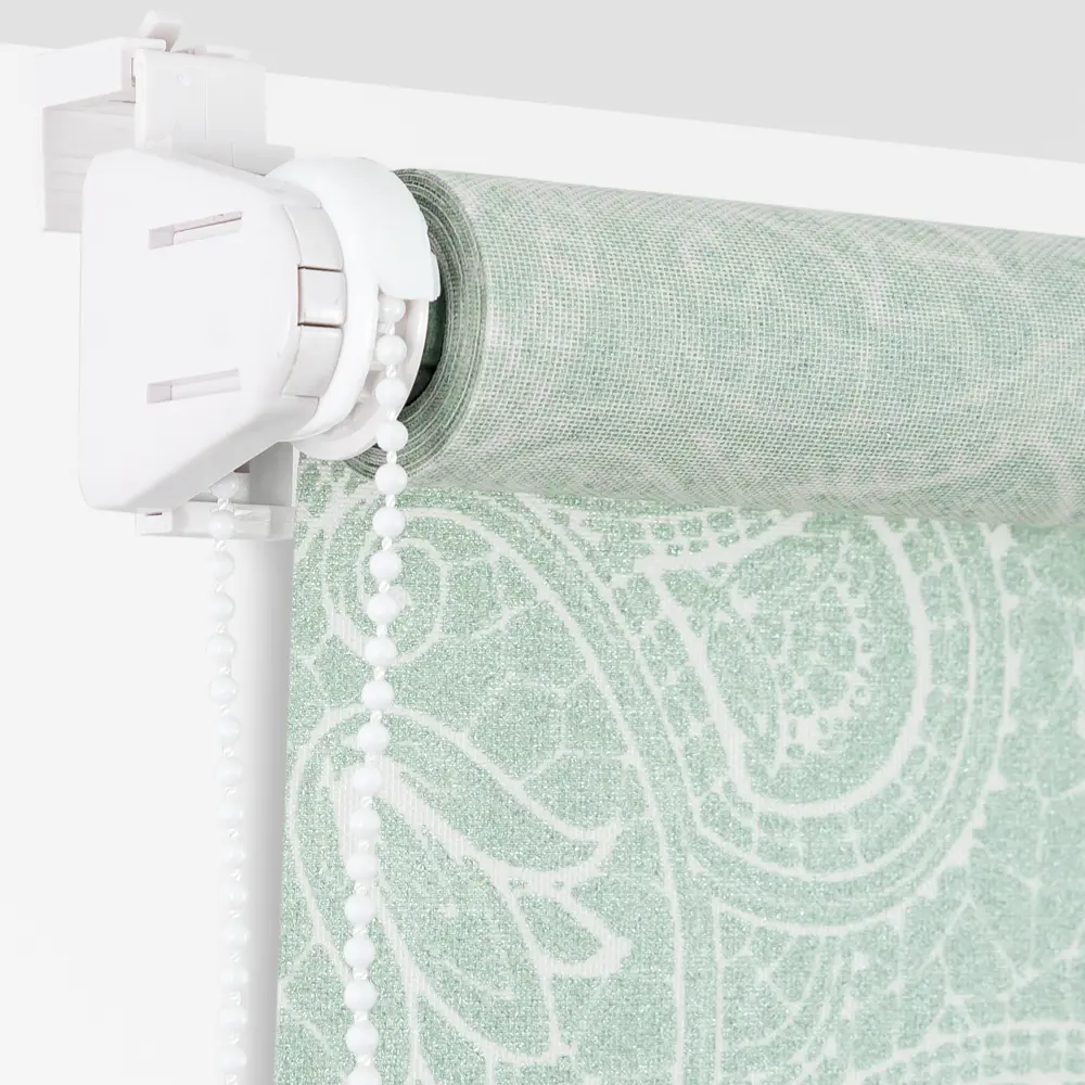 Штора рулонная «Мандала» 80х160 см, цвет бирюзовый GARDEN Нео-классика STLM-2126480 - Вид №1