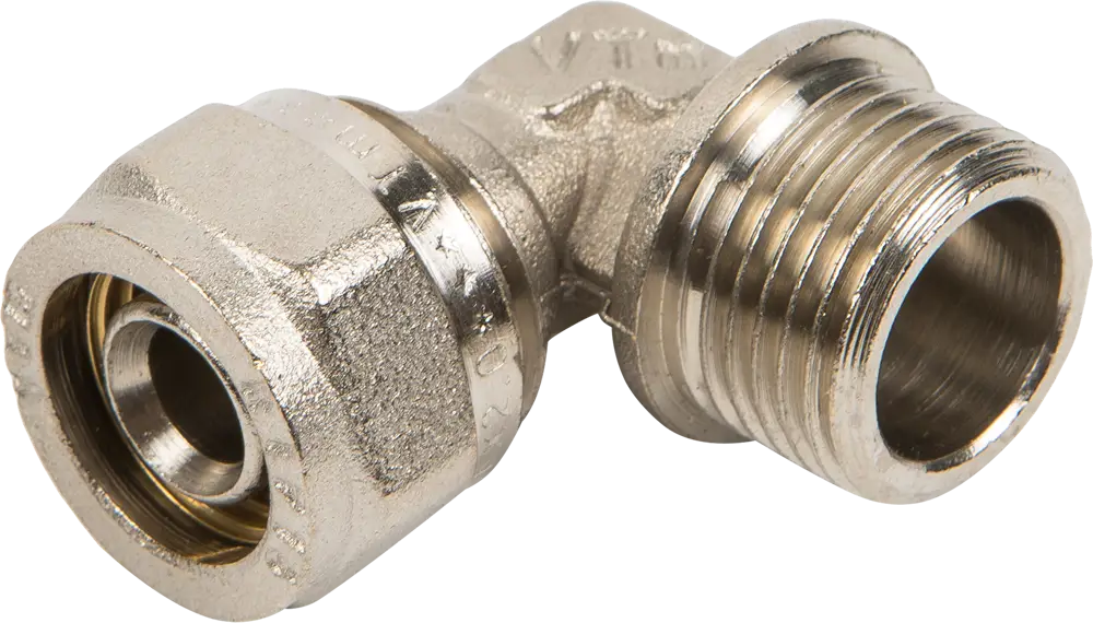 Угловой фитинг Valtec 16мм с резьбой 1/2" для водопровода 10523390