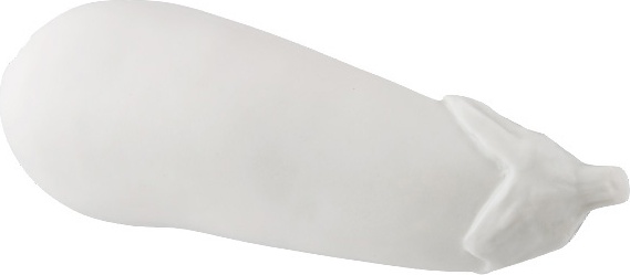 1021280 Klimenkoff Дек-е изделие "Баклажан" Фарфор твердый 