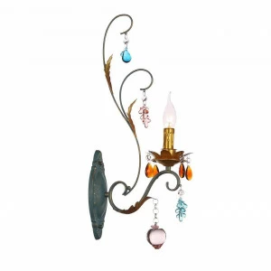Бра настенное разноцветное ST Luce Joanna SL426.761.01 ST LUCE СВЕЧА 00-3929483 Голубой;оранжевый;разноцветный;фиолетовый